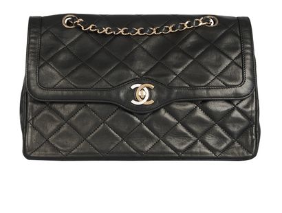 Double Flap Bag, front view